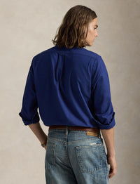 Chemise Oxford Slim Fit teinte en pièce - Freshwater