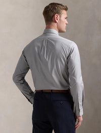 Chemise Oxford stretch Custom Fit - Grey