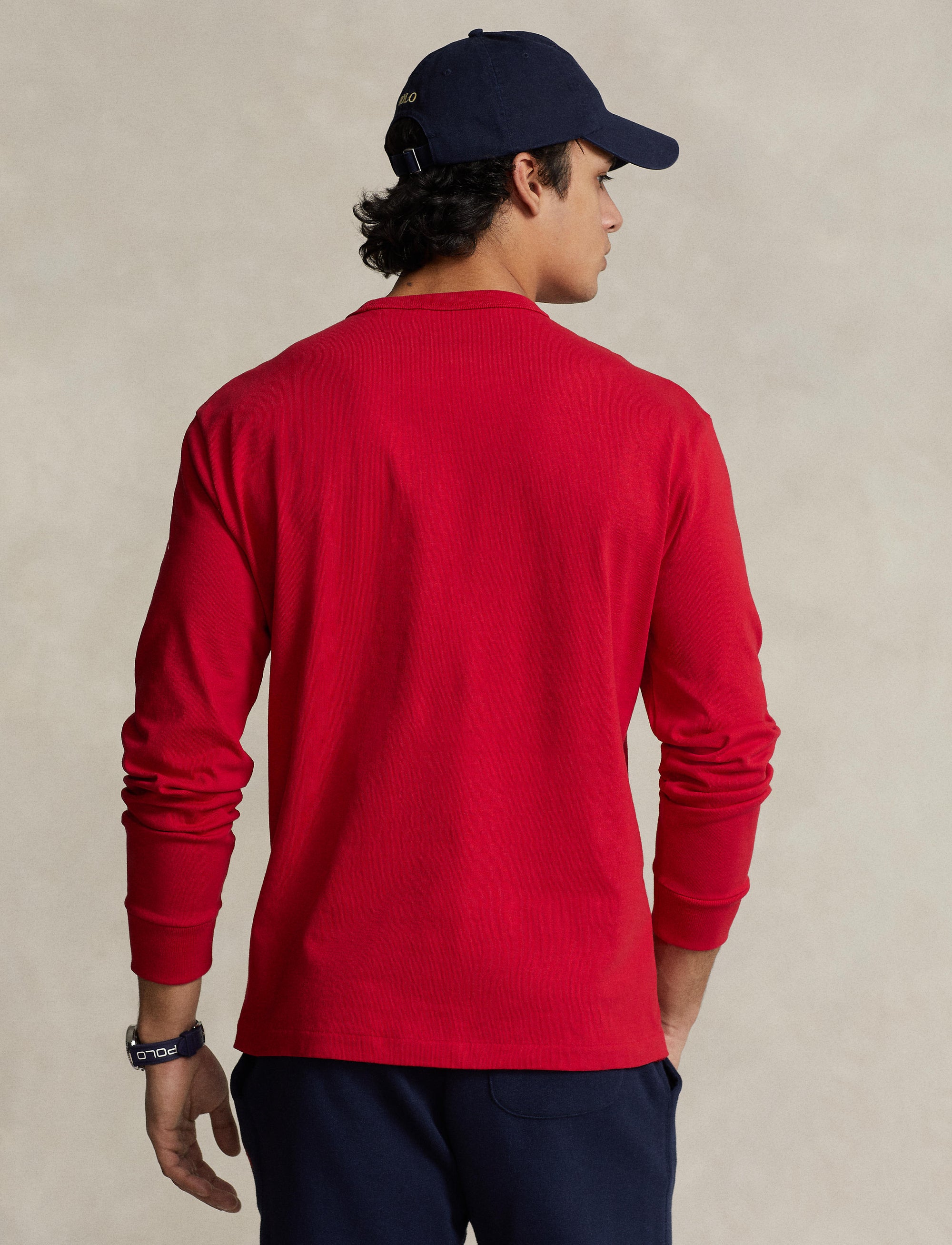 Classic thick jersey T-shirt - Red