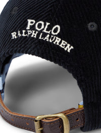 Casquette de baseball en velours côtelé - Polo Black