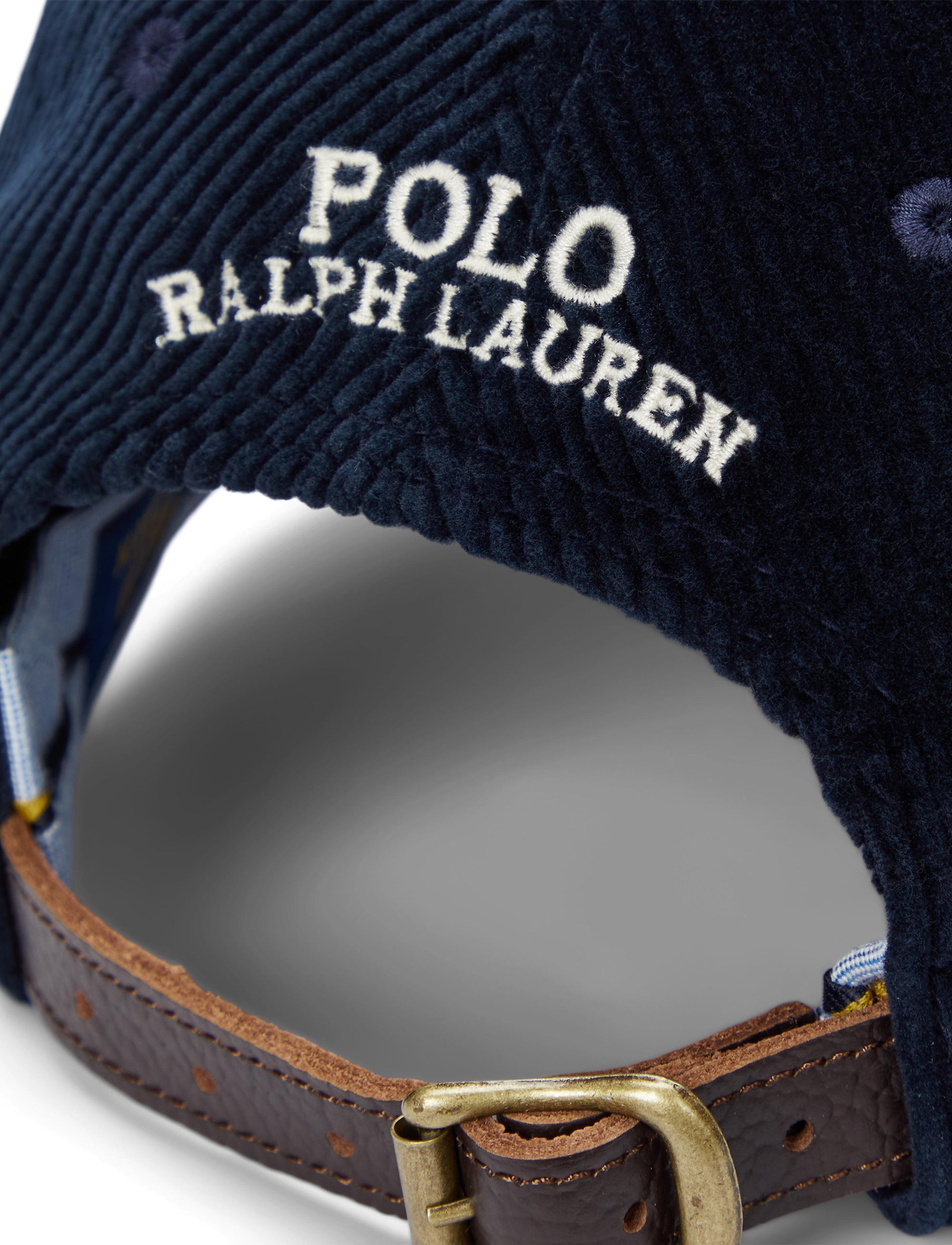 Casquette de baseball en velours côtelé - Aviator Navy