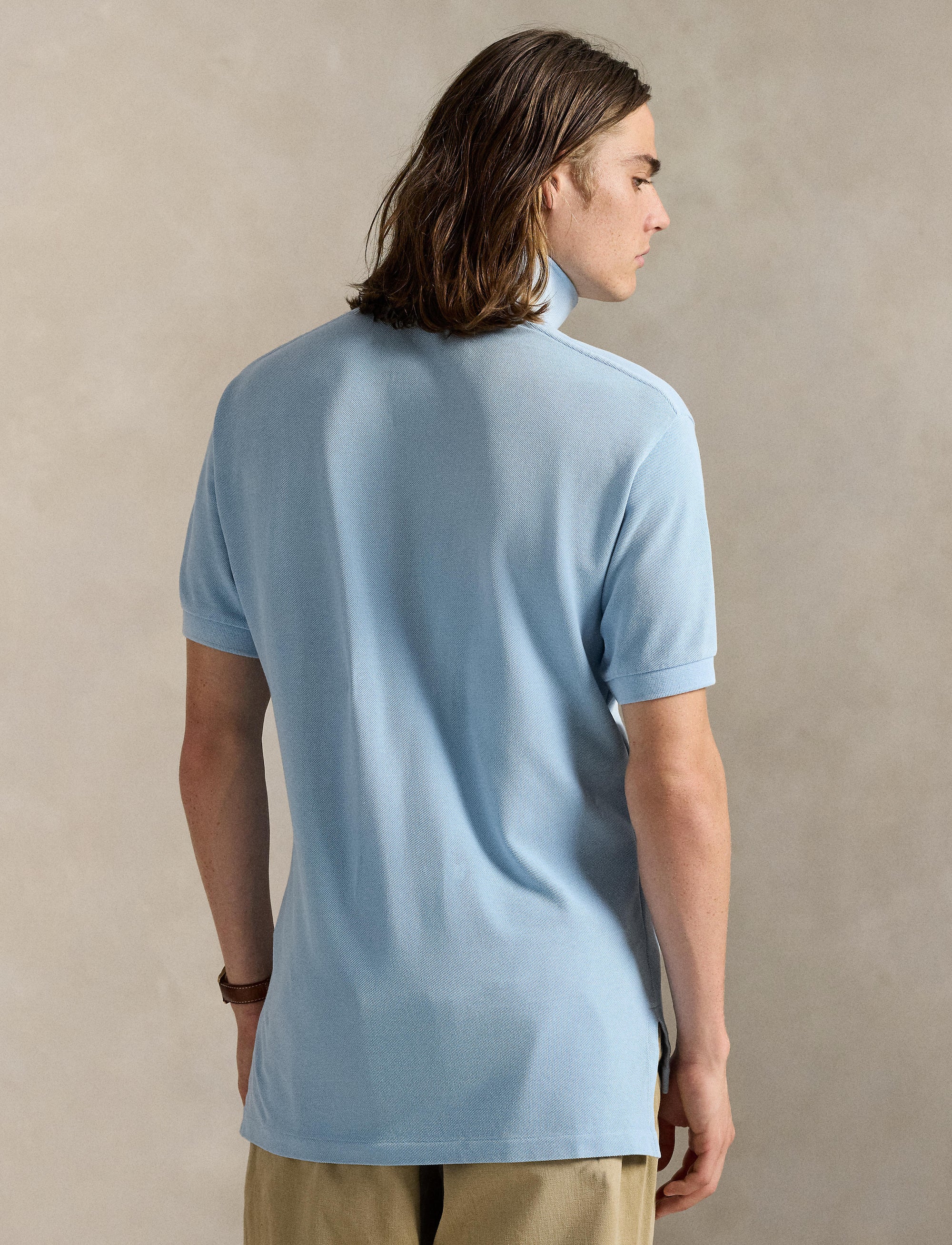 Polo coupe originale en coton piqué - Southport Blue
