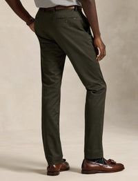 Pantalon en sergé slim stretch - Canopy Olive