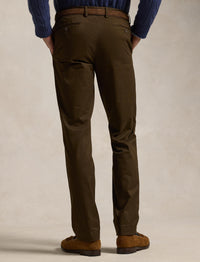 Pantalon Greenwich Slim Fit en chino - Dark Brown
