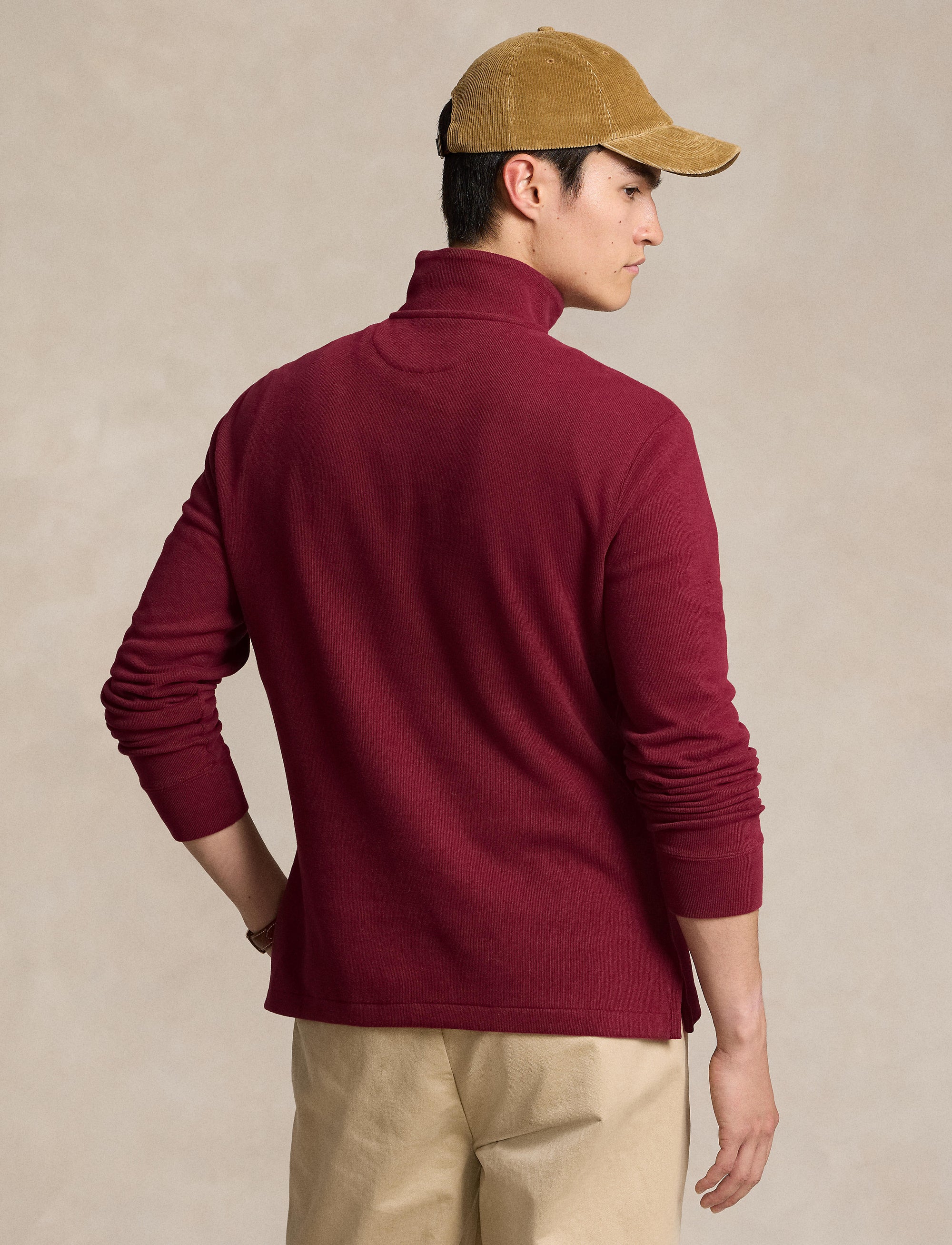 Pull demi-zippé côtelé Estate - Red Carpet & Barclay Heather Int