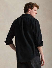 Chemise ajustée en flanelle grattée - Polo Black