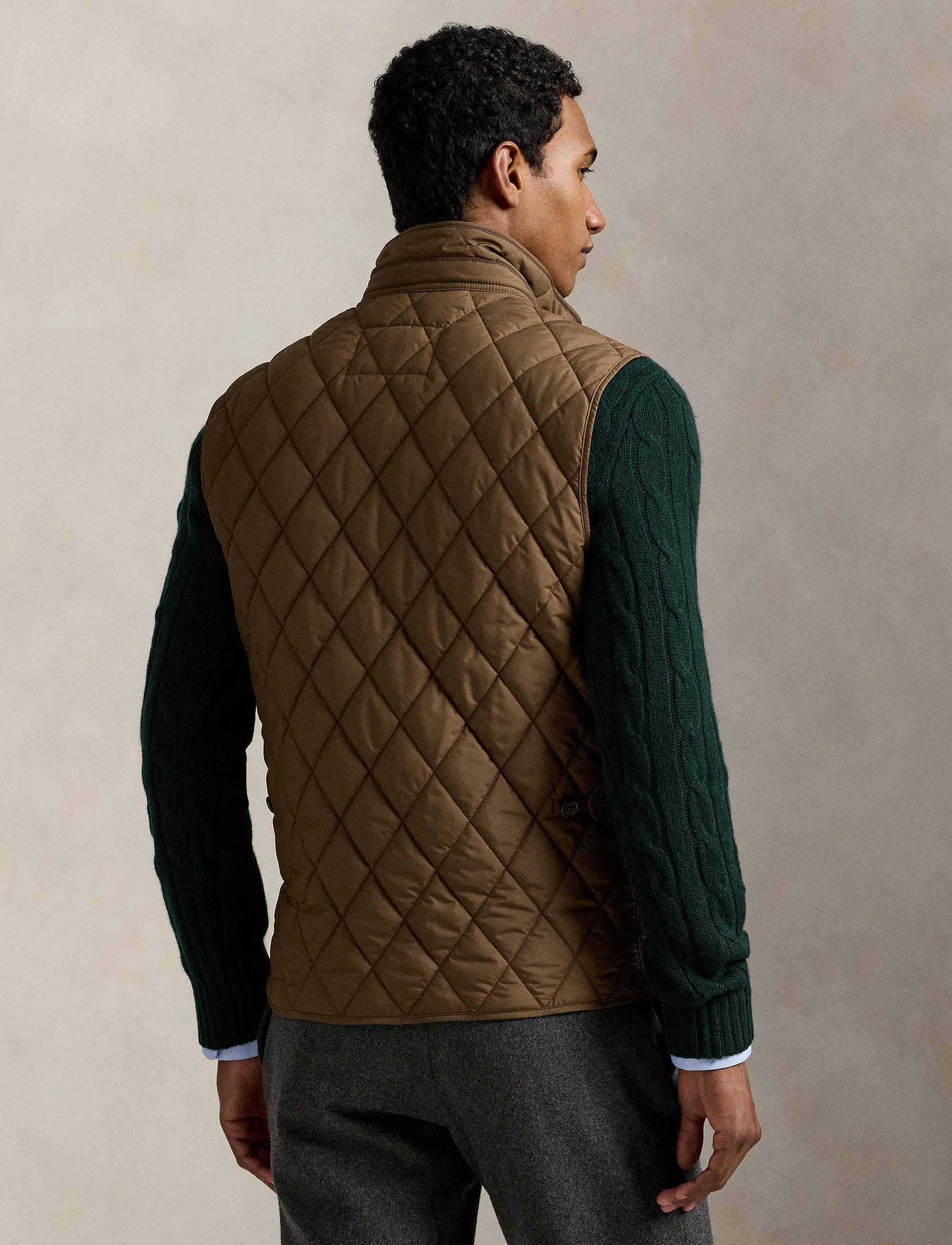 Gilet utilitaire matelassé Beaton - Chestnut