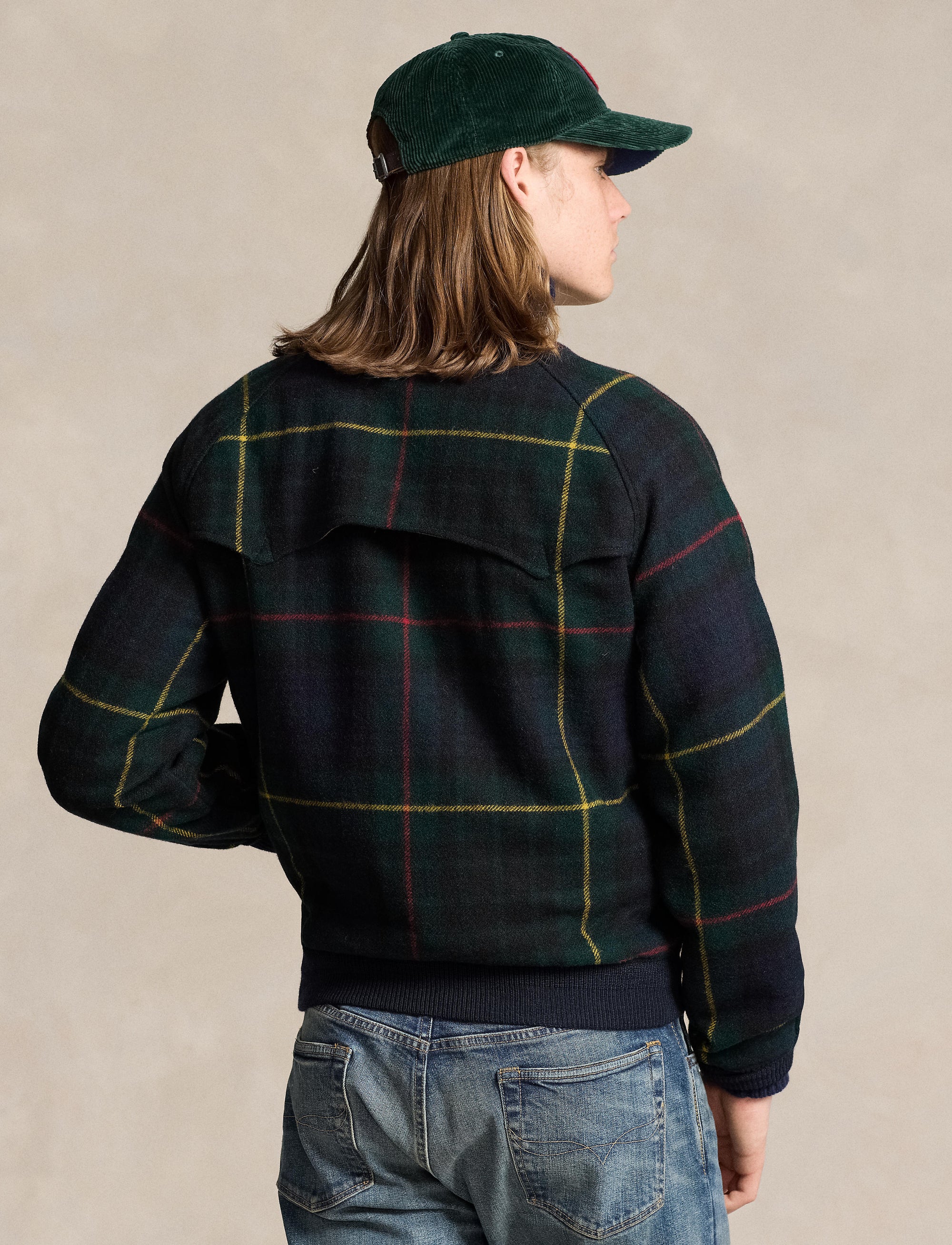 Veste écossaise en sergé de laine - Hunting Stuart Tartan