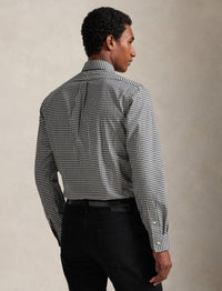 5pcs / NEW // 4192B NERO/BLANC SPORT SHIRT LONG SLEEVE CUBDPPCS