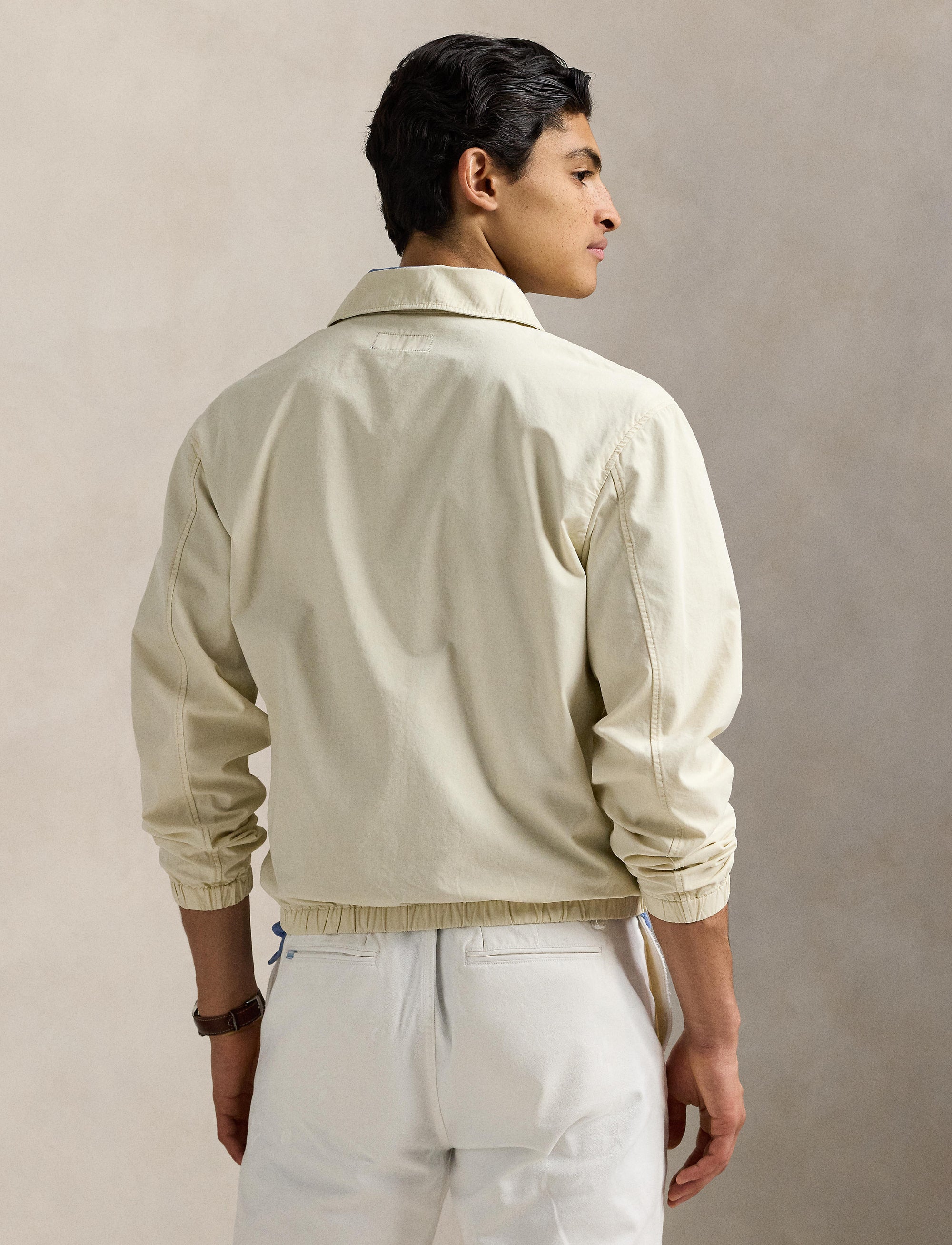 Veste Bayport en popeline teinte - Natural