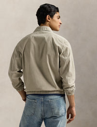 Veste Bayport en popeline teinte - Olive