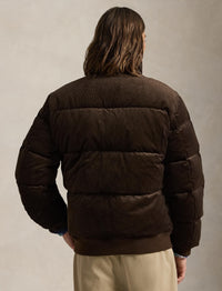 Wyoming corduroy down jacket - Dark Beech