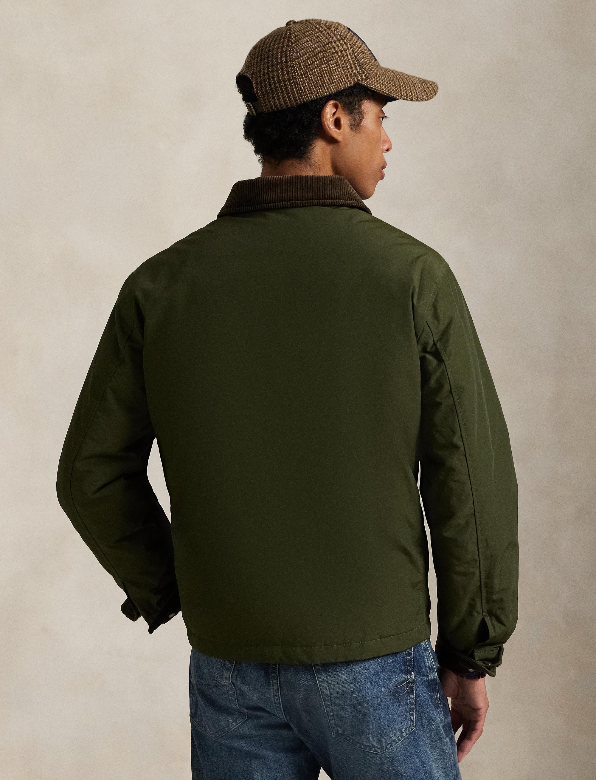 Elsdon utility jacket - Dark Loden