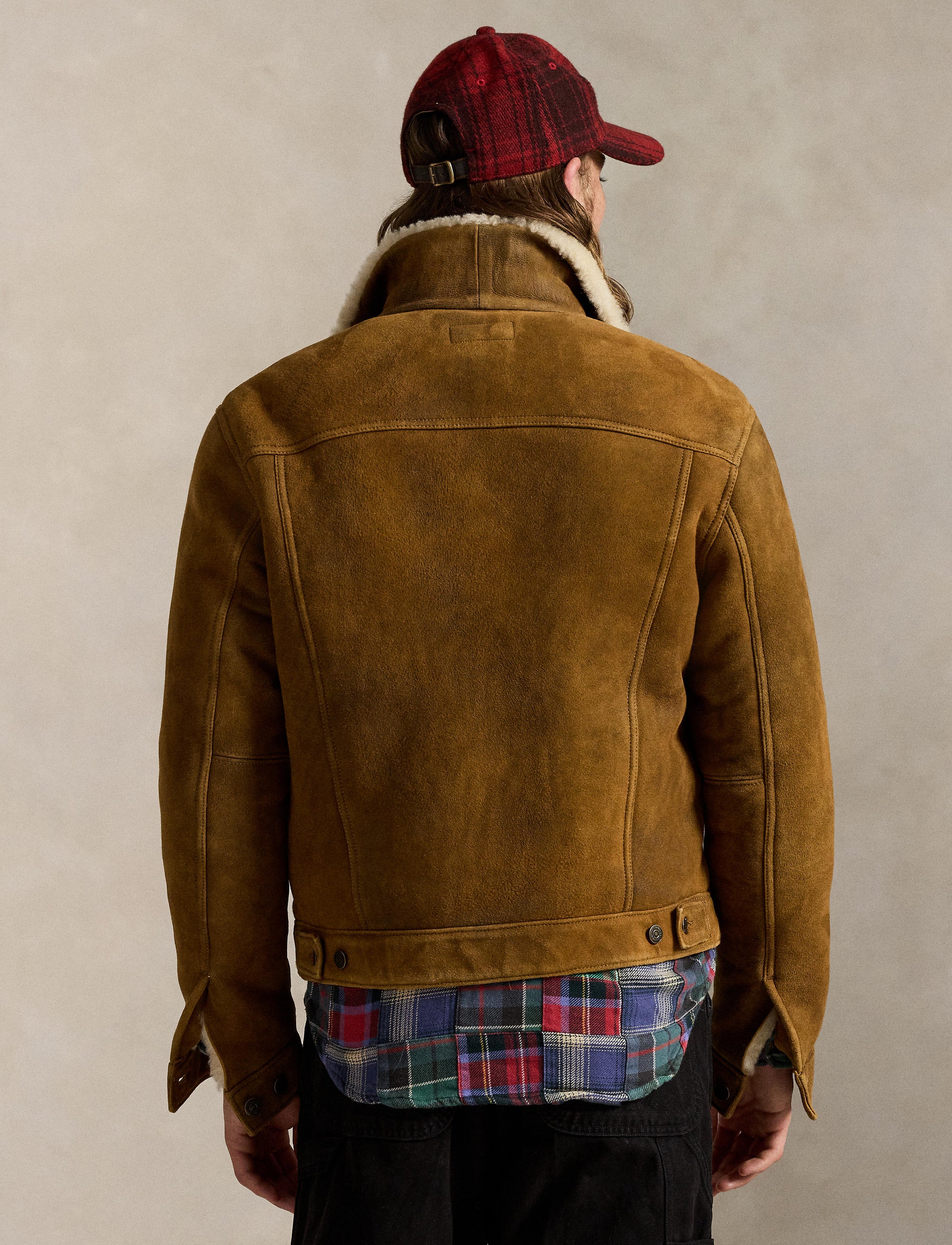 Veste en mouton retourné - Soft Brown X