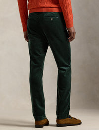 Pantalon Andover slim en velours stretch - College Green