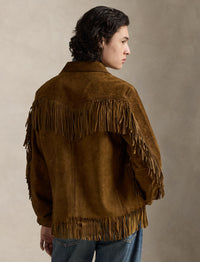 Veste à franges en daim - Hunter Brown