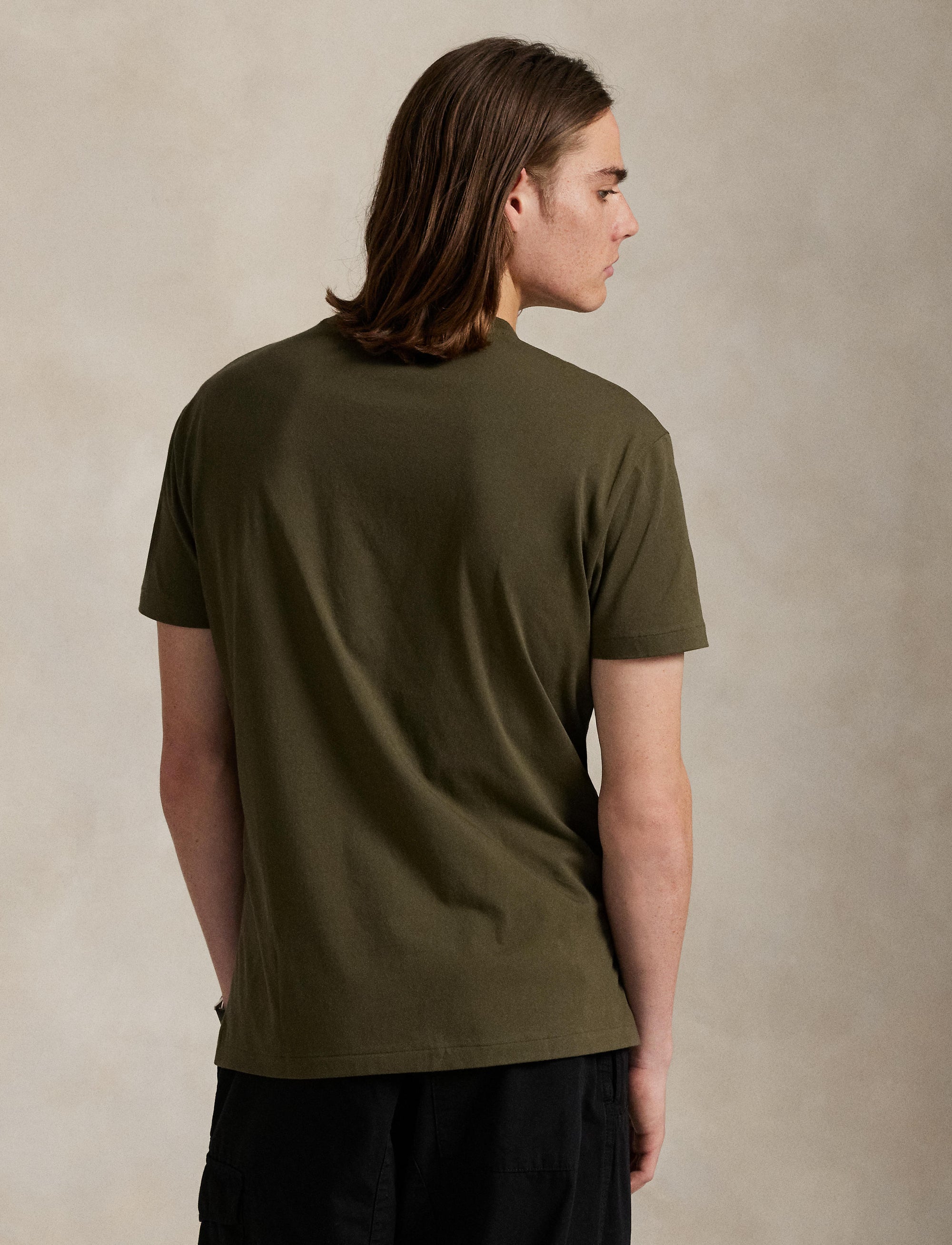 T-shirt à logo Custom Slim Fit - Canopy Olive