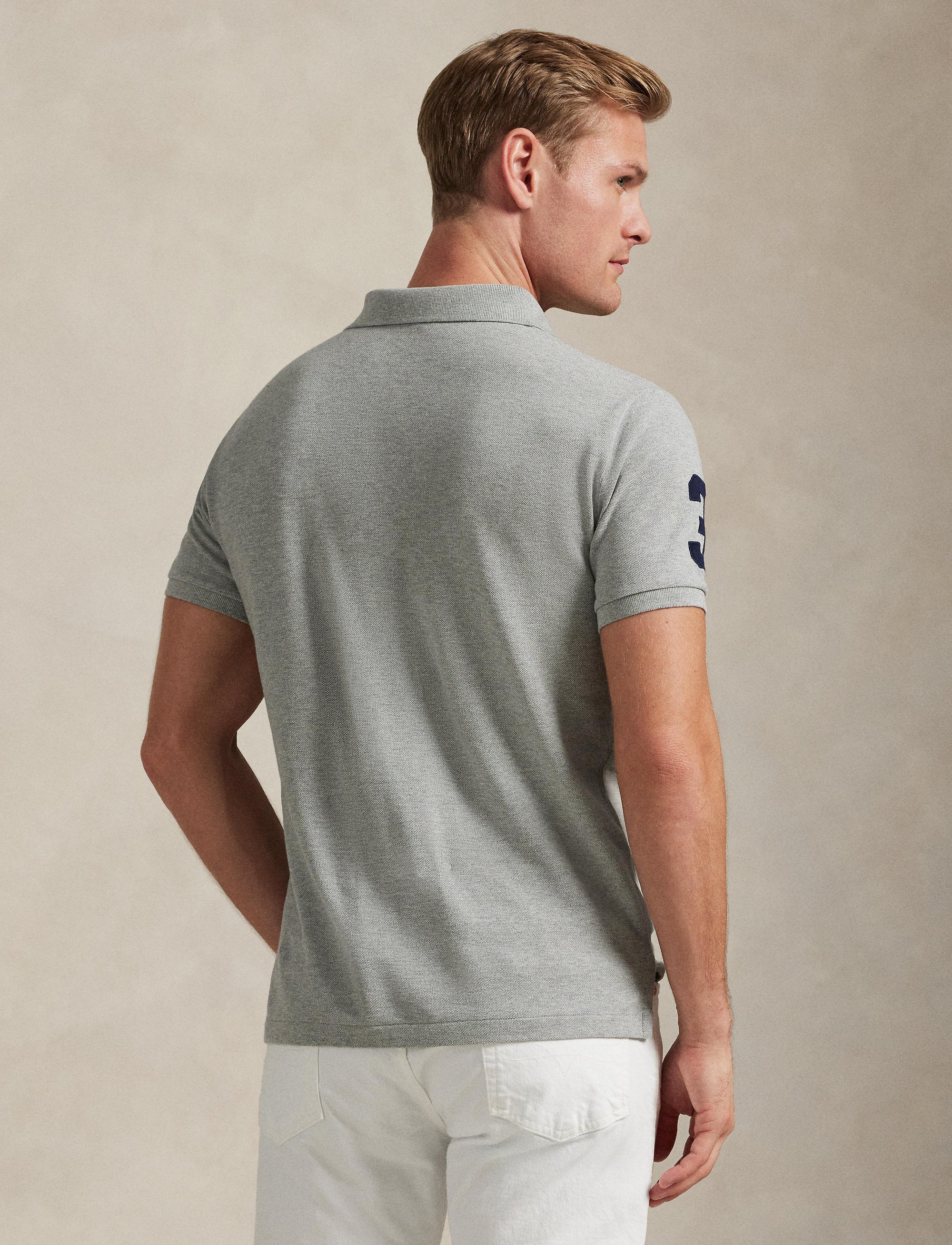 2pcs / NEW // ANDOVER HEATHER POLO SHIRT SHORT SLEEVE SSKCCMSLM1