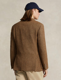 La veste RL67 à chevrons en laine - Brown & Camel