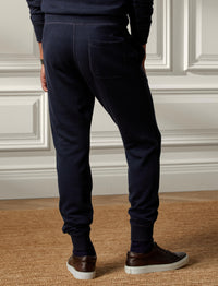 Fleece jogging trousers - Chairman Navy Melange