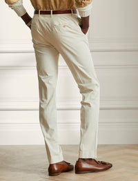 Pantalon slim en chino stretch - New Stone