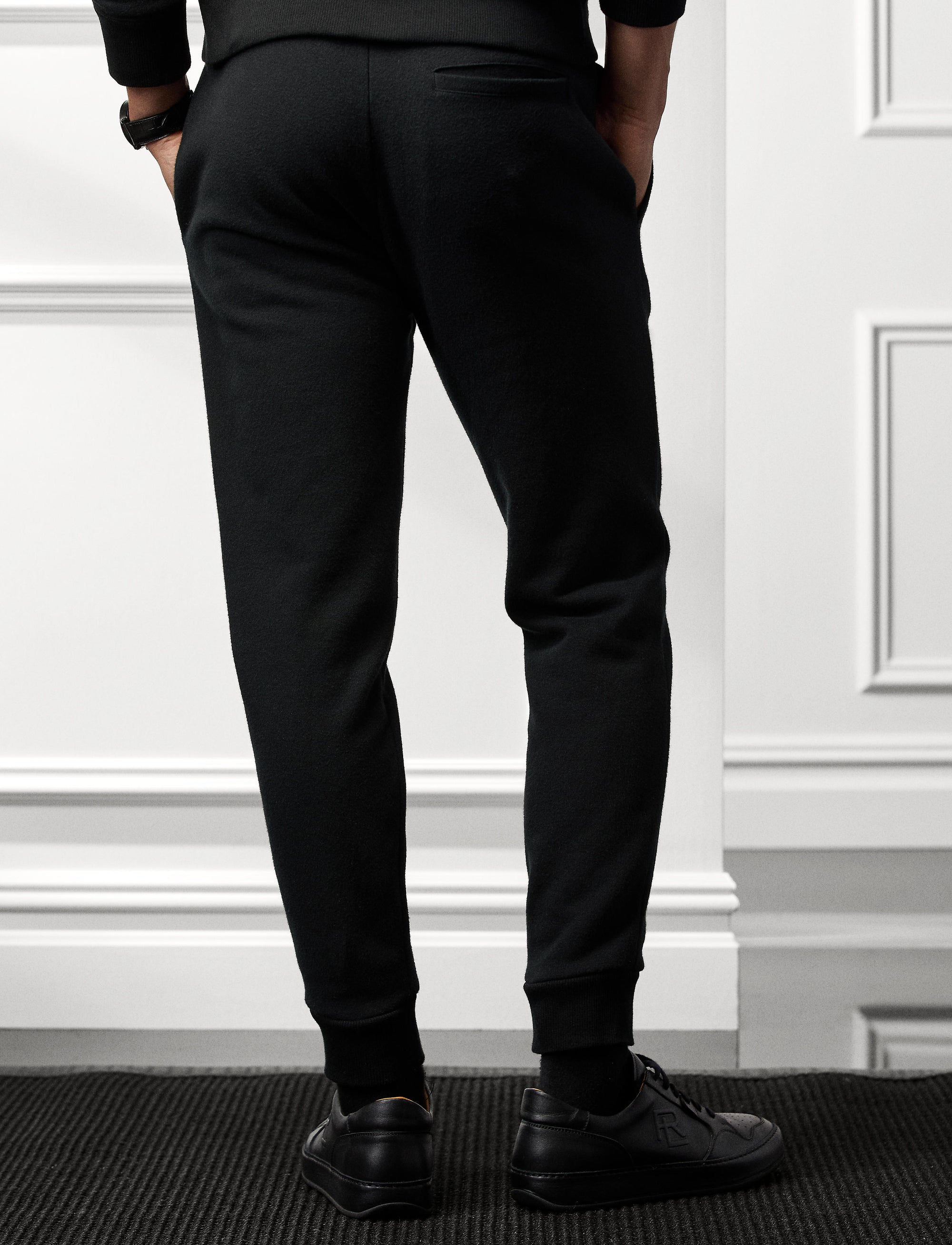 Fleece jogging trousers - Classic Black