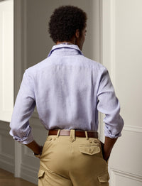 Linen shirt - Lavender