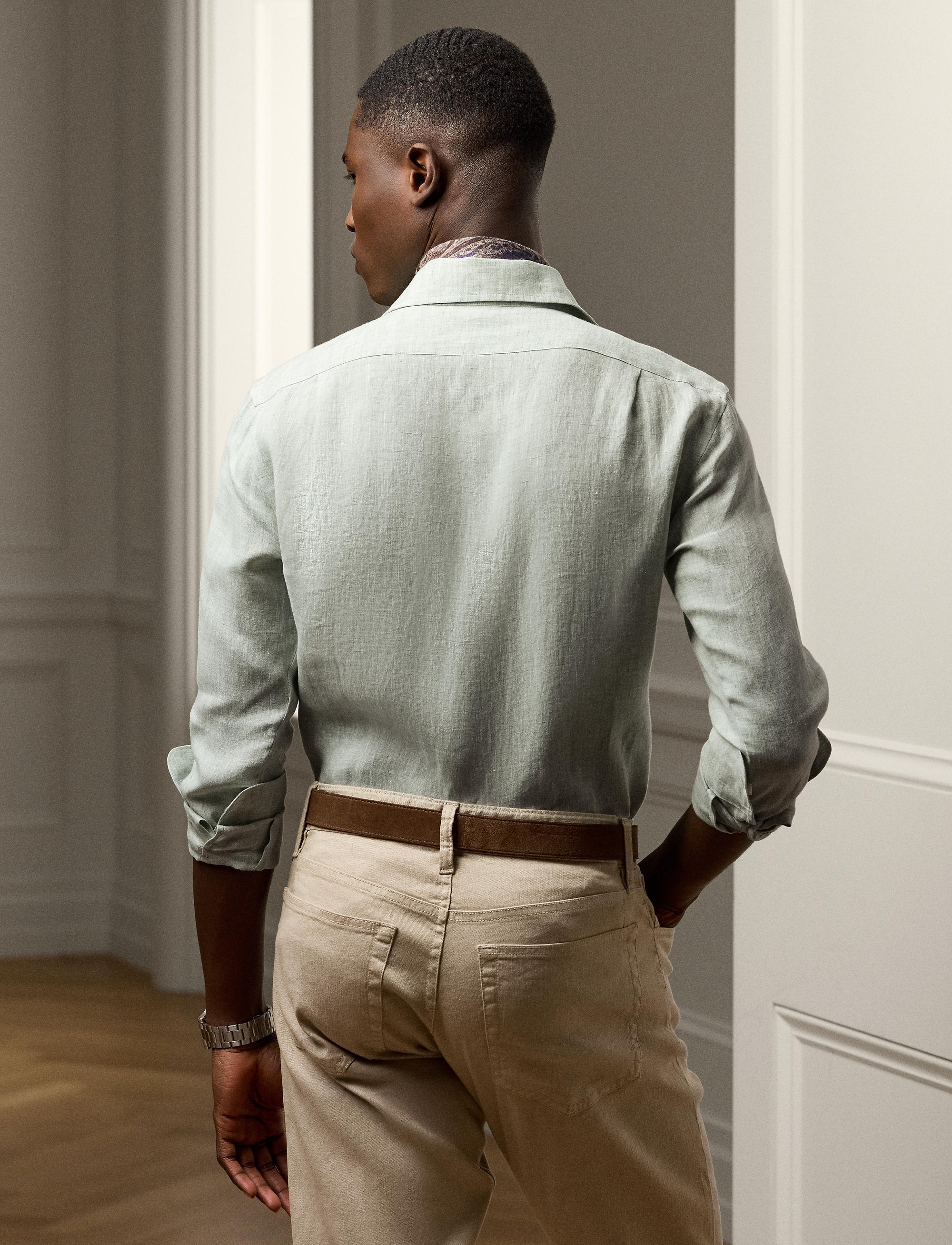 Linen shirt - Jadeite
