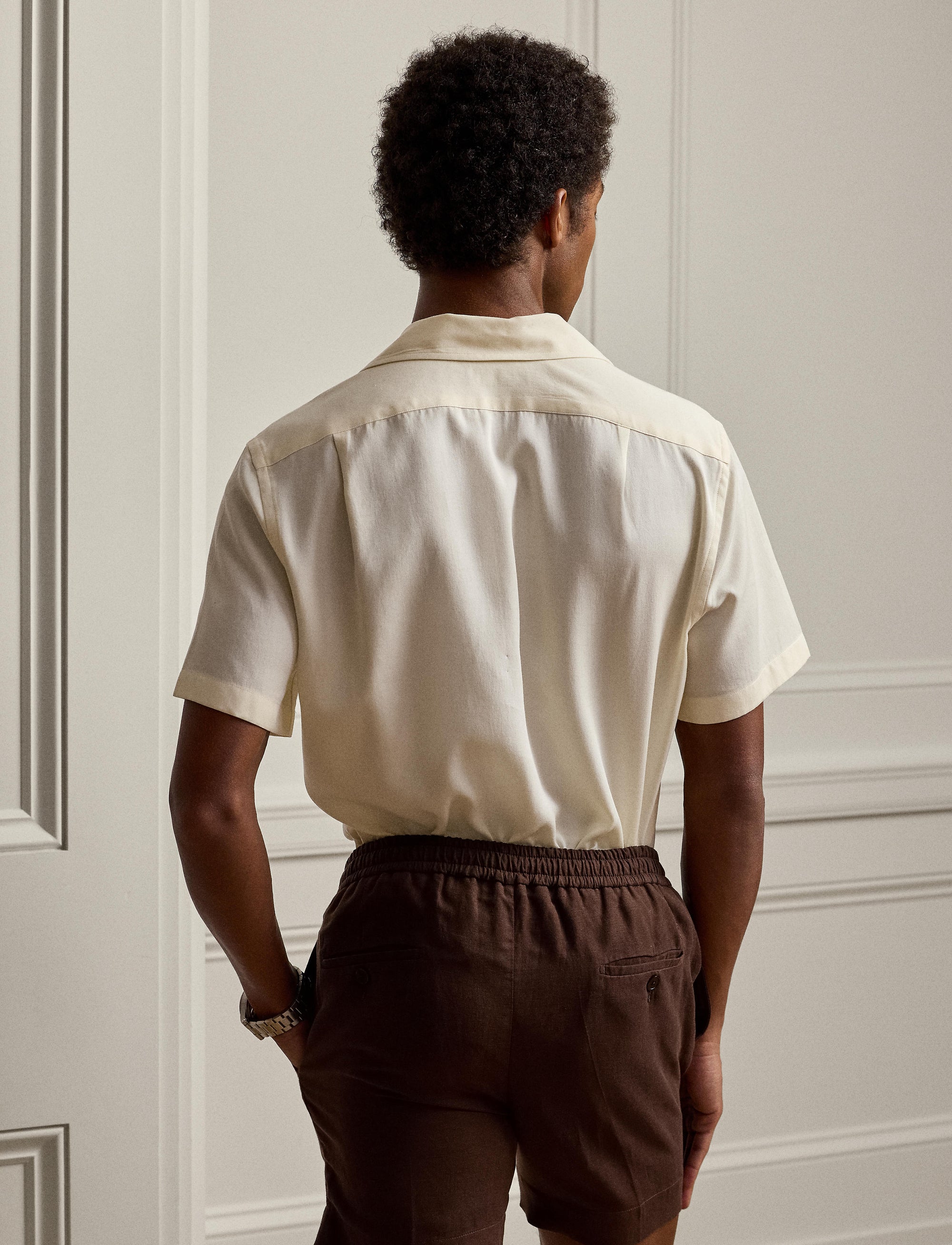 Safari twill shirt - Classic Cream