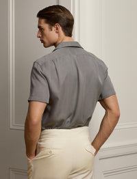 Safari twill shirt - Light Grey