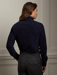 Chemise en velours côtelé - Navy