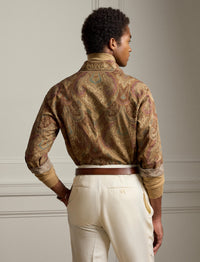Linen pattern shirt - Multicolour