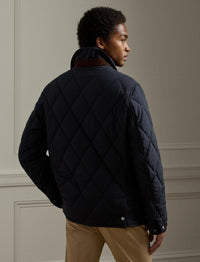Carleton quilted down jacket - Classic Chairman Navy