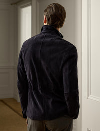 Veste de treillis Crawford en daim - Classic Chairman Navy