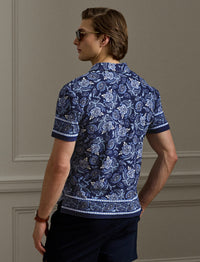 Polo Riviera à motif - Maiori Choppa Border Print
