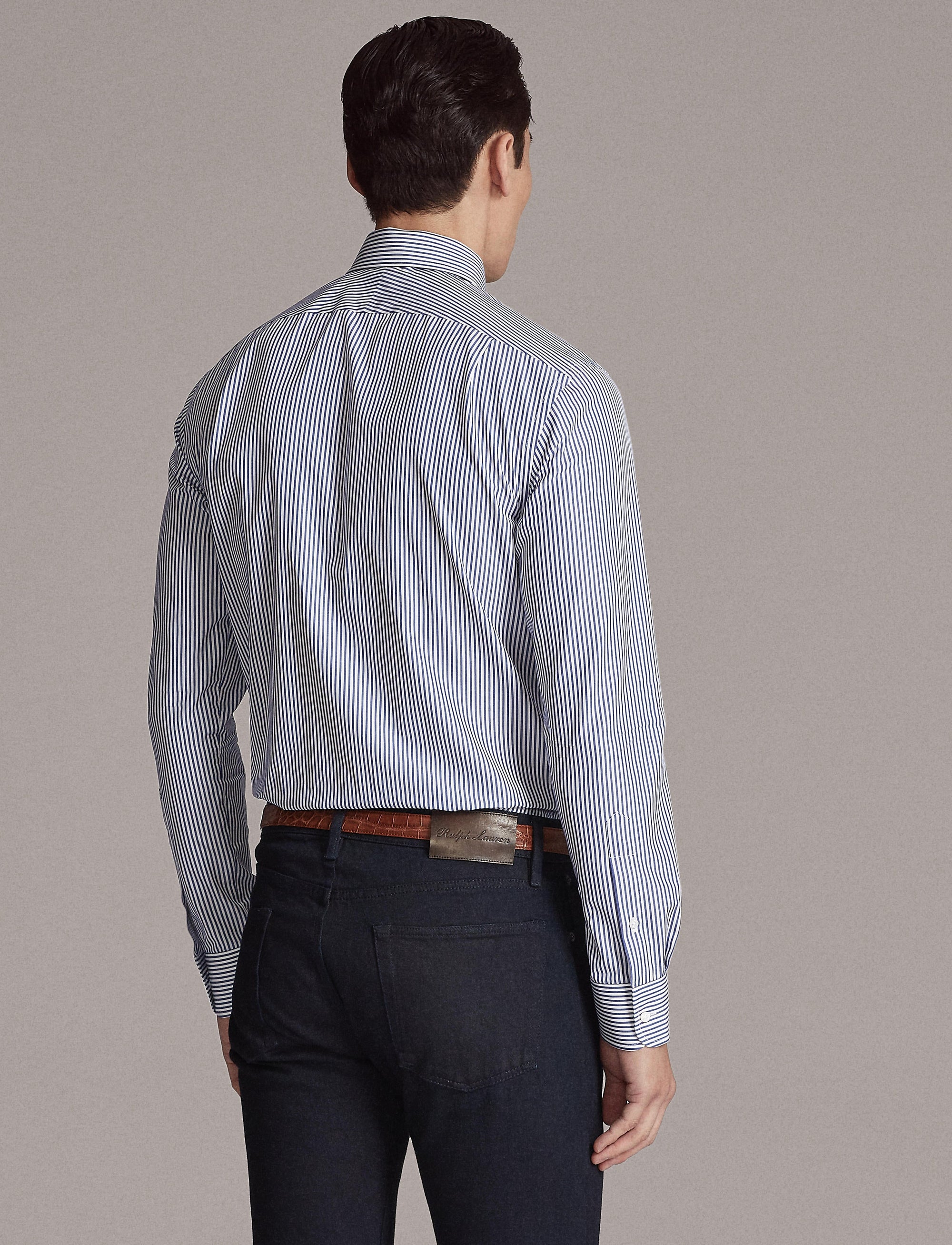Chemise à rayures bengalies - Medium Blue And White