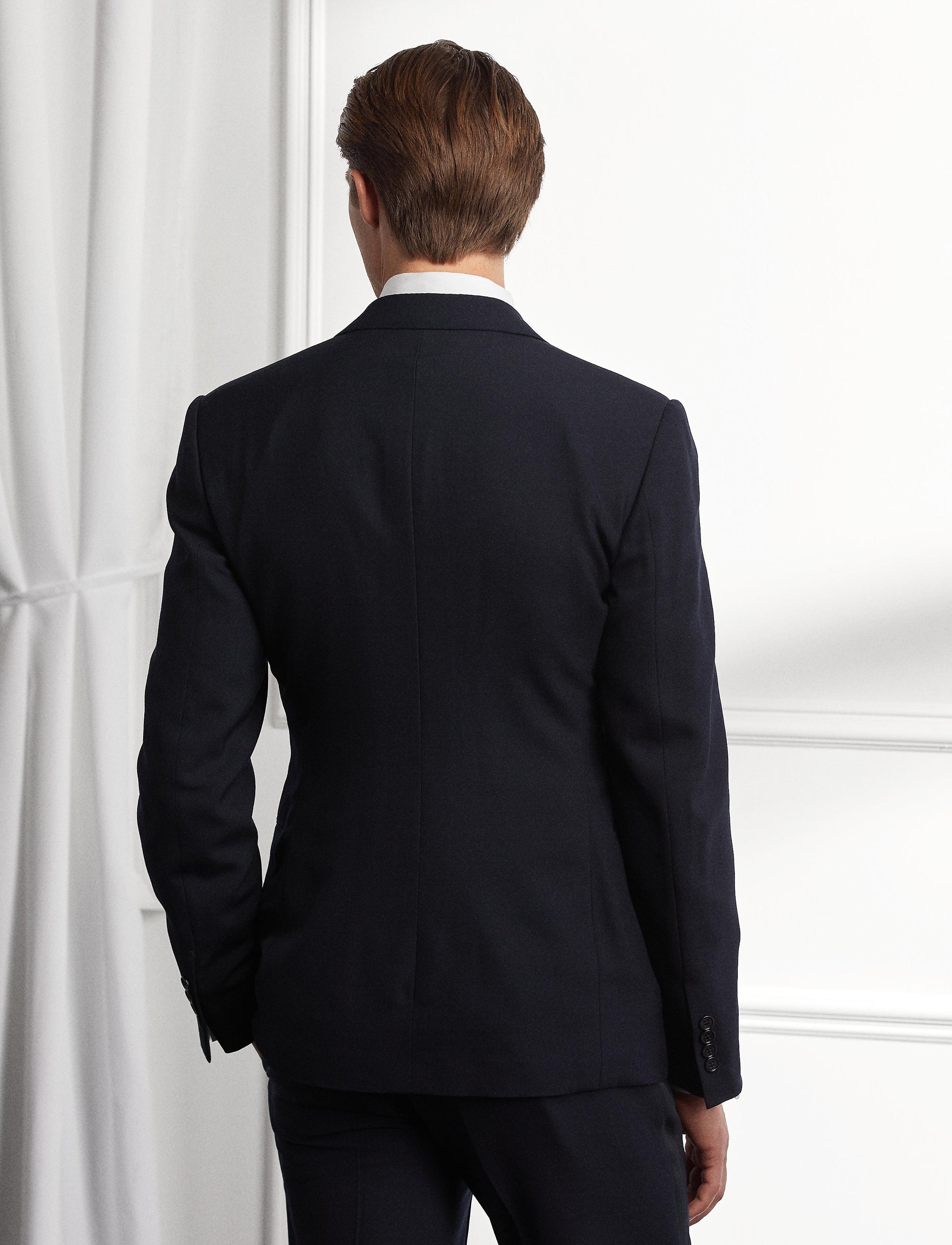 Veste de smoking Gregory en laine - Navy