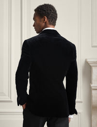 Veste Kent en velours - Black