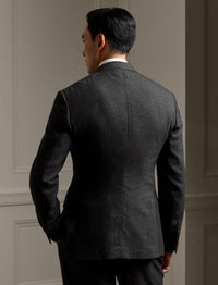Kent tartan cashmere suit - Dark Grey & Multicolour