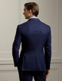 Gregory suit in wool twill - Classic Navy