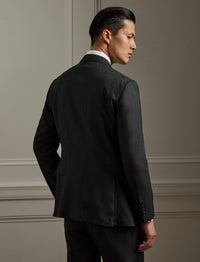 Kent small polka dot wool suit - Charcoal & Multicolore