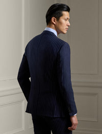 Costume Gregory en laine - Navy & Cream