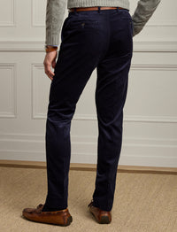 Pantalon Slim Fit en velours côtelé - Classic Chairman Navy
