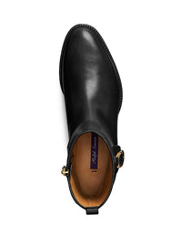 Bottines Reanne Stirrup en cuir tannée - Black