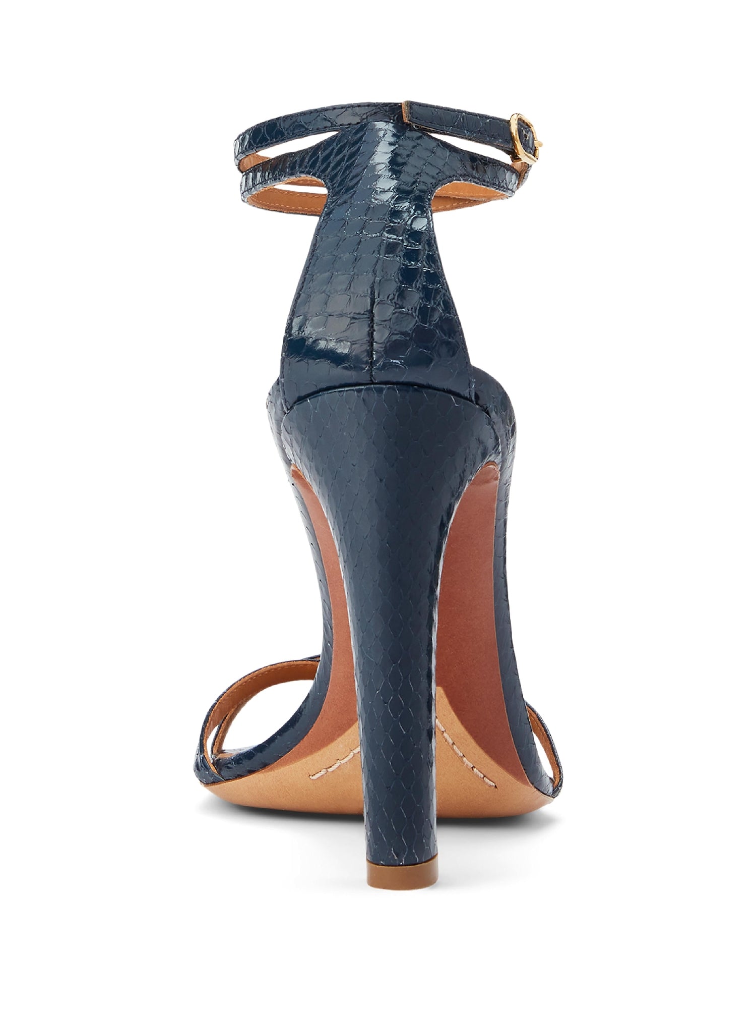 Ardelisa 100 leather sandals - Navy Navy