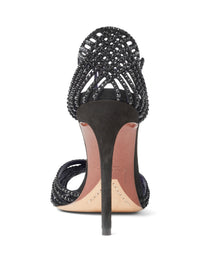 Sandales Keara 100 décorées en cuir - Black
