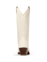 Bottes de cowboy Chilton 40 en cuir - Lux Cream