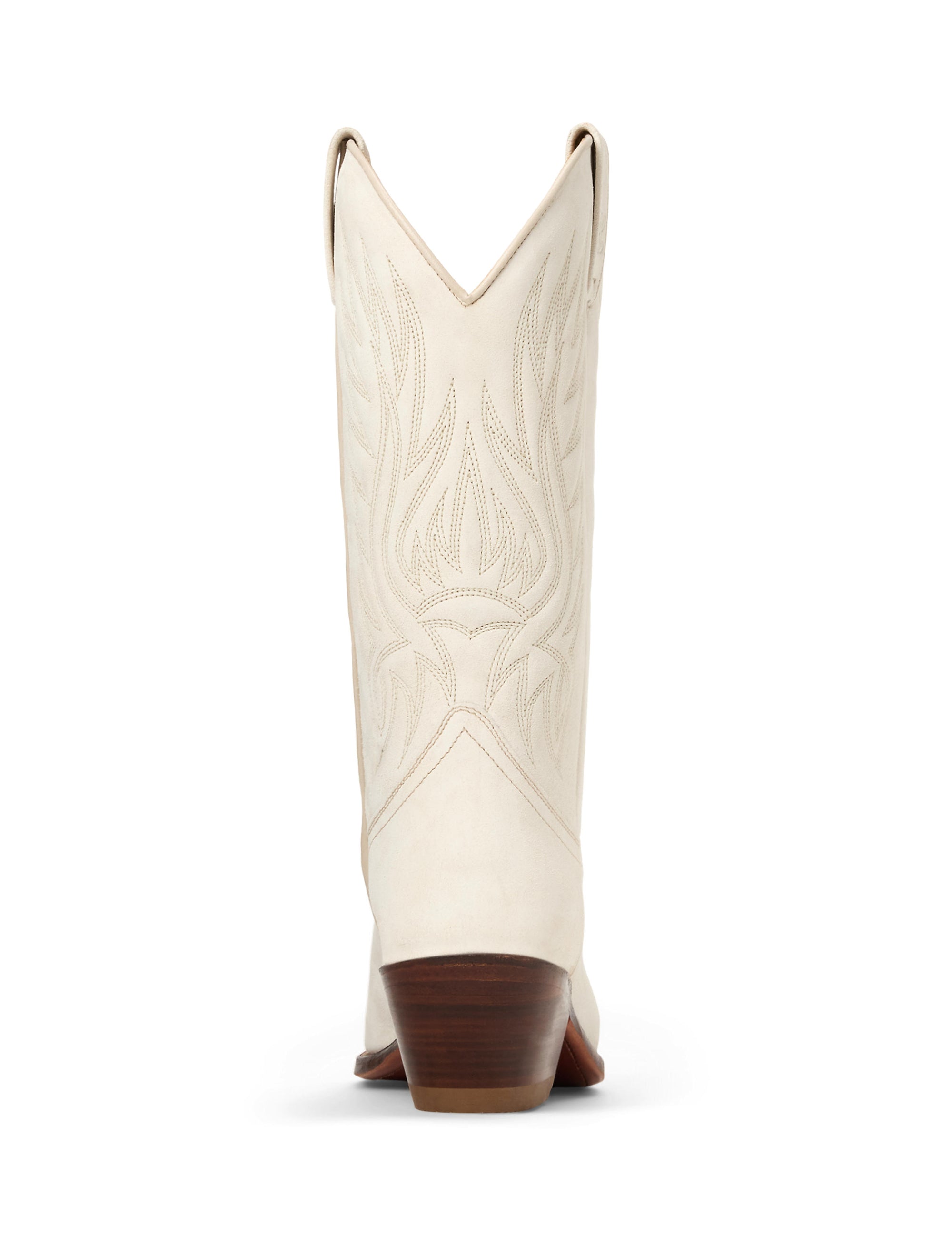 Bottes de cowboy Chilton 40 en cuir - Lux Cream