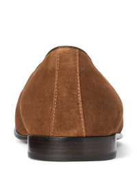 Chaussons Belvin à monogramme en daim - Luxury Teak