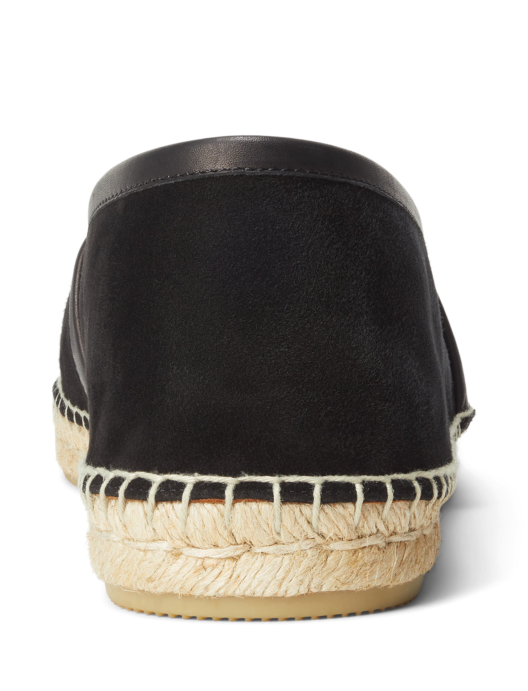 Espadrilles Bowsworth à monogramme daim - Black